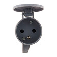 ZENITECH - Fiche femelle à clapet 16A 2P+T - Gris - Zenitech - vignette