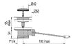 VALENTIN - Bonde automatique pour lavabo laiton - VALENTIN - 00 105300 008 00 - vignette