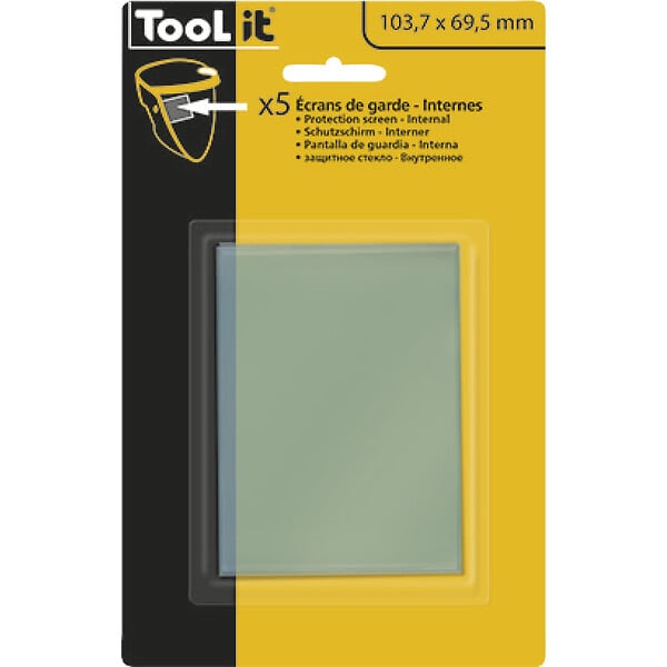 GYS - 5 écrans internes 103,7x69,5 pour ZEUS 5-9/9-13 G / ERGOTECH - GYS - 043695 - large