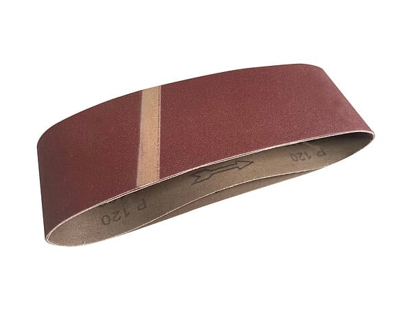 MC KENZIE - Bande abrasive - 2 pièces - 75x533mm grain 120 - large