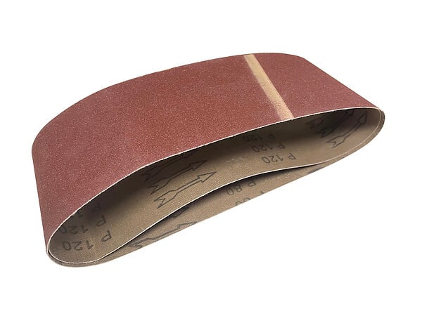 MC KENZIE - Bande abrasive -  Grain 80-120 - 2 pièces - 100x610mm - large