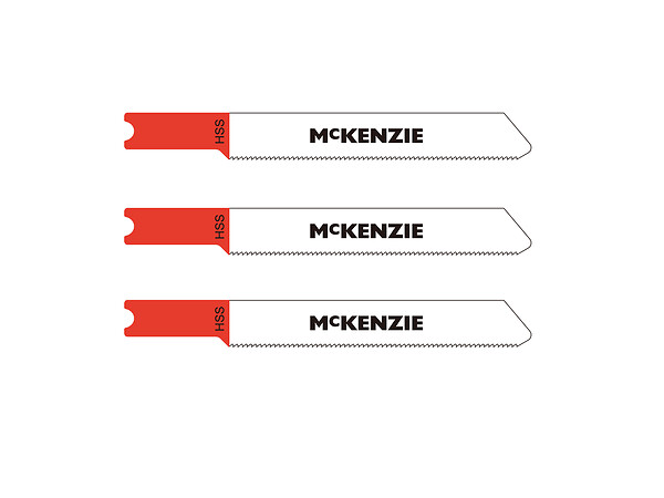 MC KENZIE - Lame pour scie sauteuse HSS 3410 - Coupe polyvalente - Acier - large