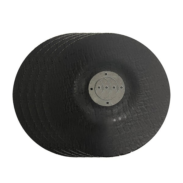 6 Disques à tronçonner métaux d.125x2.5mm - large