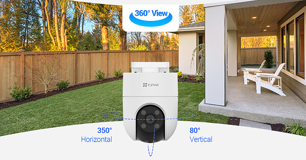 EZVIZ - Camera rotative exterieure FULL HD - H8C - large