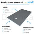 WEDI - Receveur à carreler FUNDO PRIMO écoulement centré - Rectangulaire : 1200 x 900 x 40 mm - vignette