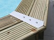 UBBINK - Kit finition margelles pour piscine bois octogonale ou hexagonale - Ubbink - vignette