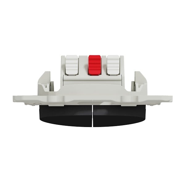 SCHNEIDER ELECTRIC - Odace - va-et-vient + poussoir anthracite - 10A - large