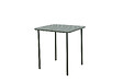 Table de jardin Honfleur - Acier - Vert - 4 personnes - vignette