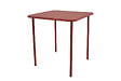 Table de jardin Honfleur - Acier - Terracotta - 4 personnes - vignette