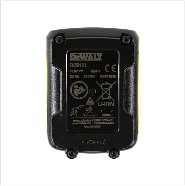 DEWALT - Batterie 2,0 Ah 12V DEWALT DCB127-XJ - large