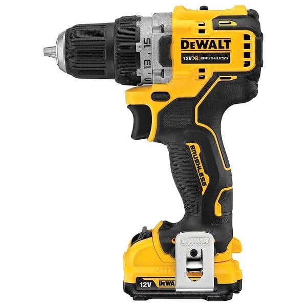 DEWALT - Perceuse visseuse XR 12V 2Ah mandrin plastique  DCD701D2QW - large