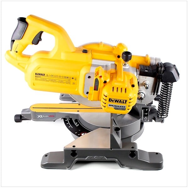 DEWALT - Scie à onglets radiale XR FLEXVOLT 54V Brushless 216 mm   DCS777N-XJ - large