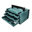 MAKITA - Coffret Mak-Pac avec 6 tiroirs P-84333 MAKITA pour petites pièces et matériel auxiliaire - vignette