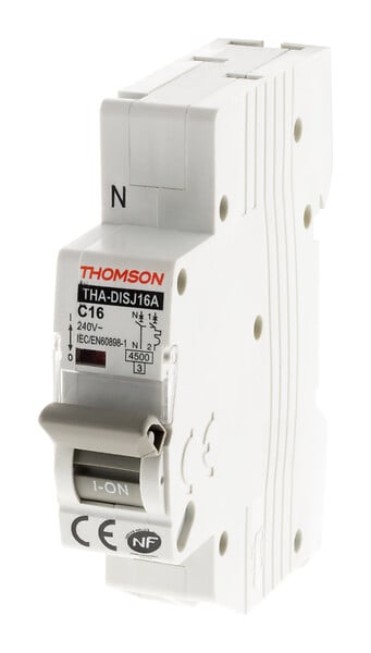 THOMSON - Disjoncteurs à connexions automatiques PH+N - 16A NF - Thomson - large