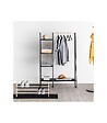5 FIVE SIMPLY SMART - Meuble Portant à Vêtement avec Etagères H 150 cm - vignette