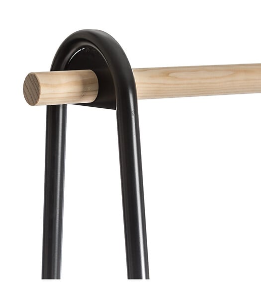 5 FIVE SIMPLY SMART - Penderie Portant à vêtements avec 2 étagères H 165 cm - large