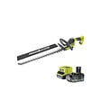 RYOBI - Pack RYOBI Taille-haies Linea 18V One+ LINEA 55cm RY18HT55A-0 - 1 Batterie 4.0Ah - 1 Chargeur rapide RC18120-140X - vignette