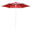OVIALA - Toile pour parasol droit 3m rouge - Matera - vignette