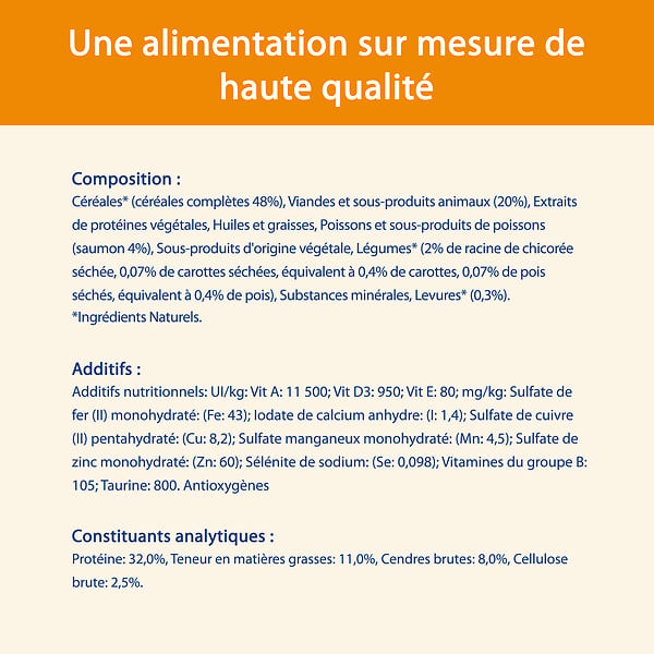 PURINA - Croquettes pour chat Cat Chow adulte - Saumon - 3kg - large