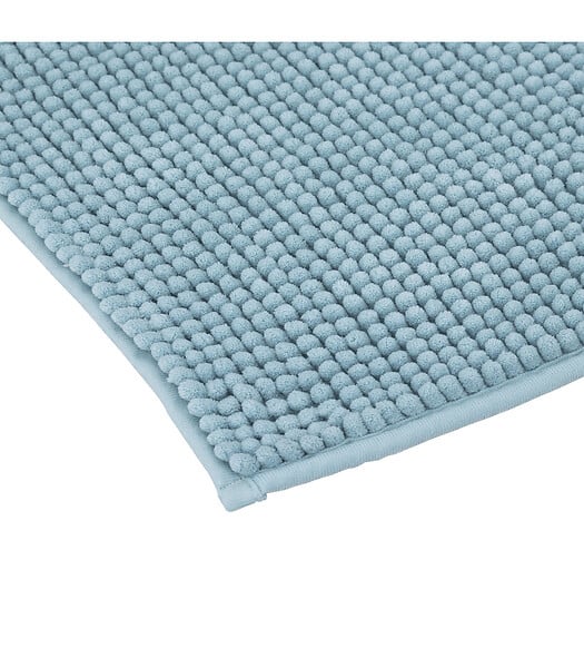 5 FIVE SIMPLY SMART - Tapis de Salle de bain Bleu Artic chenille 50 x 80 cm - large
