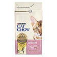 CAT CHOW - Croquettes chat Kitten avec NaturiumTM - riche en Poulet - 1.5kg - vignette