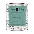 PURE&PAINT - Peinture végétale - Velouté - Vert de gris - 2,5L - vignette
