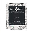 PURE&PAINT - Peinture végétale - Velouté - Ebène - 2,5L - vignette