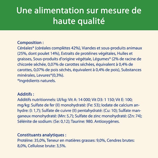 CAT CHOW - Croquettes chat adulte stérilisé - Poulet - 3kg - large