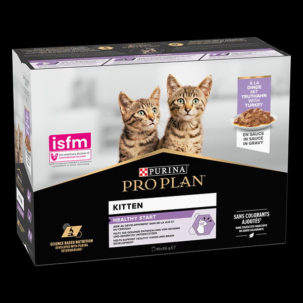 PROPLAN - Aliment chaton Junior - Dinde - 10x85g - large