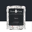 PURE&PAINT - Peinture végétale - Velouté - Ebène - 2,5L - vignette