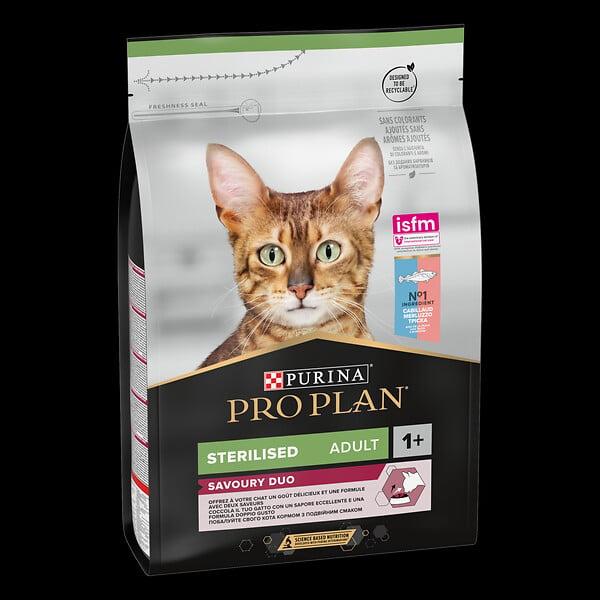 PROPLAN - Croquettes Chat adulte stérilisé Optisavour - Cabillaud - 3kg - large