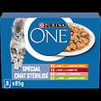 ONE - Sachet repas chat Stérilisé - Multivariétés - 8x85g - vignette
