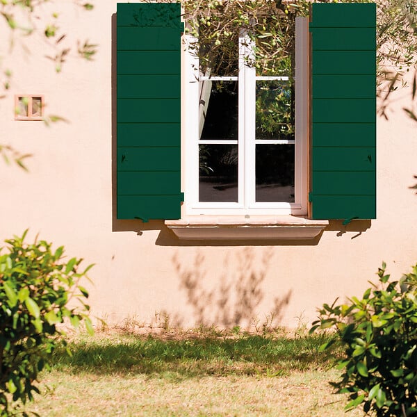 DULUX VALENTINE - Peinture extérieure Bois Ecran+ Dulux Valentine Satin-Vert Basque 0,5L - large