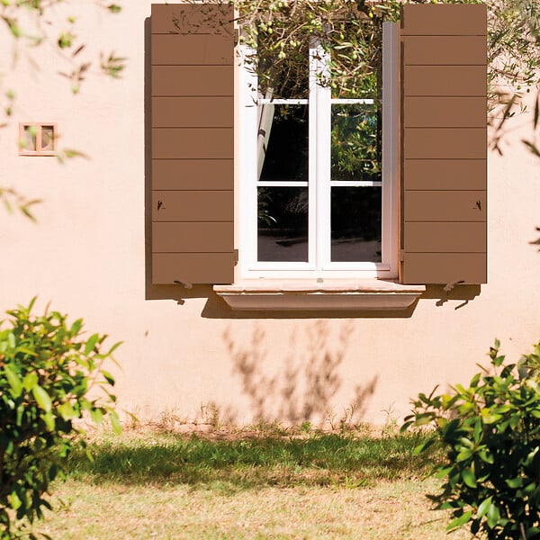 DULUX VALENTINE - Peinture extérieure Bois Ecran+ Dulux Valentine Satin - Teck 0,5 L - large
