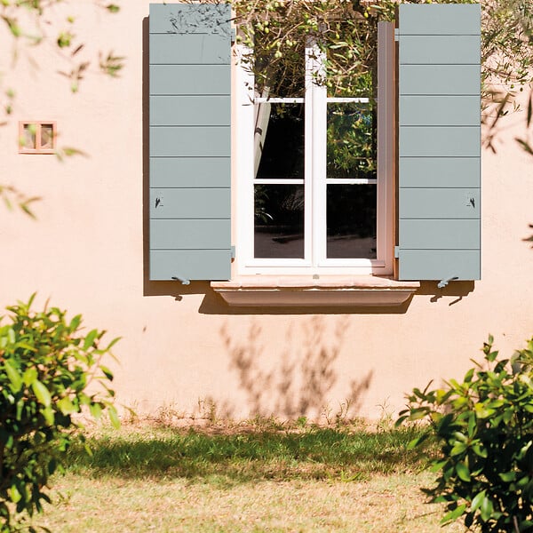 DULUX VALENTINE - Peinture extérieure Bois Ecran+ - Gris Franc - 2L - large