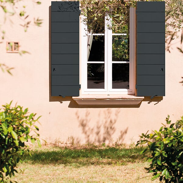 DULUX VALENTINE - Peinture extérieure Bois Ecran+ - Gris Anthracite - 2L - large