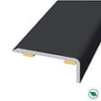 FORESTEA - Angle aluminium adhésif coloris (20) noir Lg 135cm x larg 2,5cm x 1cm - vignette