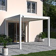 OMBREA - Pergola bioclimatique autoportante 3x3m - Blanc - VS - Ombréa - vignette