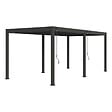 OMBREA - Pergola bioclimatique autoportante Anthracite - OMBREA VS - 3x6m - vignette