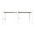 OMBREA - Pergola bioclimatique autoportante 3x6m - Blanc - OMBREA VS - vignette