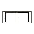 OMBREA - Pergola bioclimatique autoportante - Anthracite et blanc - 3x6m - vignette
