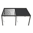 OMBREA - Pergola bioclimatique autoportante Anthracite - OMBREA VS - 4x6m - vignette