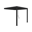 OMBREA - Pergola bioclimatique adossée 3x3m - Anthracite - OMBREA VS - vignette