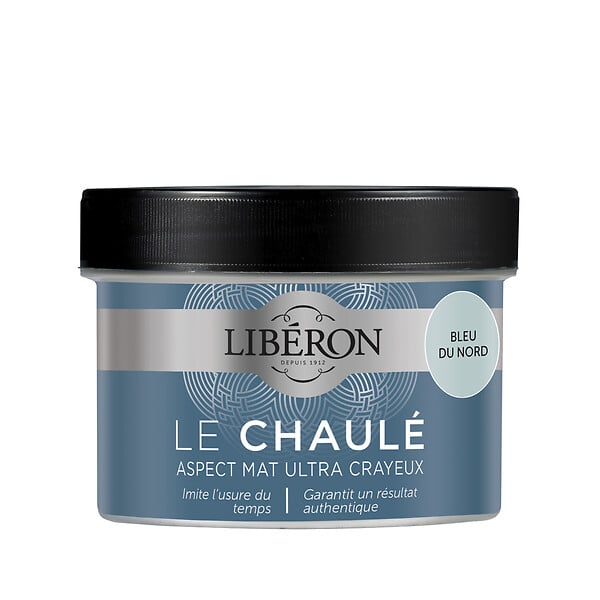 LIBERON - Peinture Le Chaule Mat Bleu du nord Pot 0.25l - large