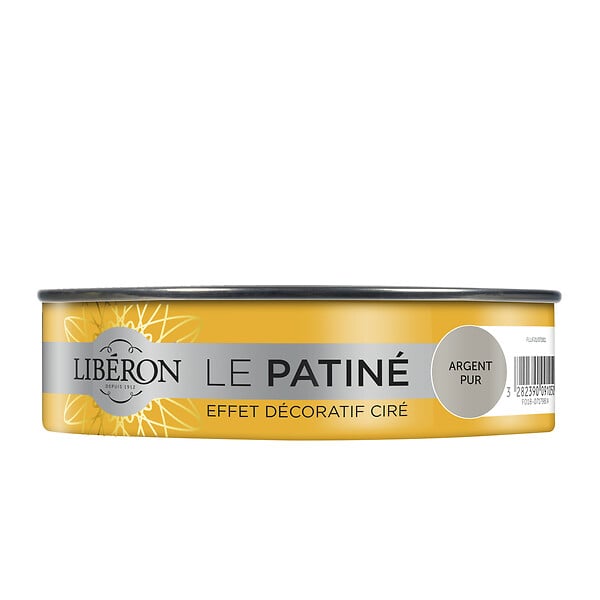 LIBERON - Peinture Le Patine Argent pur Pot 150ml - large