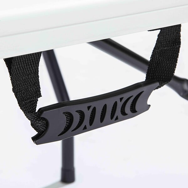 OVIALA - Table pliante 180 cm blanche en PEHD - 8 places - Rekkem - large