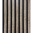 UT BOIS - Panneau décoratif - Chêne gris - Lot 2 - 260x30x1,7cm - vignette
