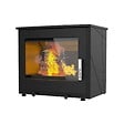 SUPRA - Poêle à bois USKO RABAISSE 8.7KW en fonte - étanche - eco design - vignette