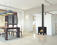 SUPRA - Poêle à bois ADAM 7,3KW en fonte - étanche - eco design - vignette