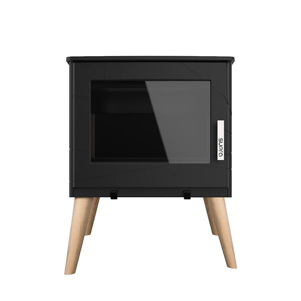 SUPRA - Poêle à bois USKO 8.7KW en fonte - étanche - eco design - large